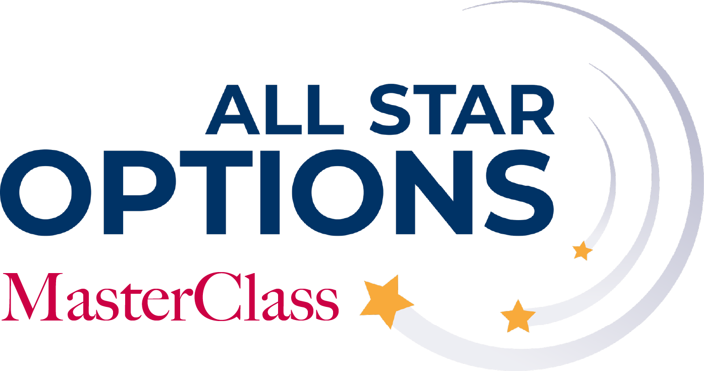 all star options masterclass dark logo