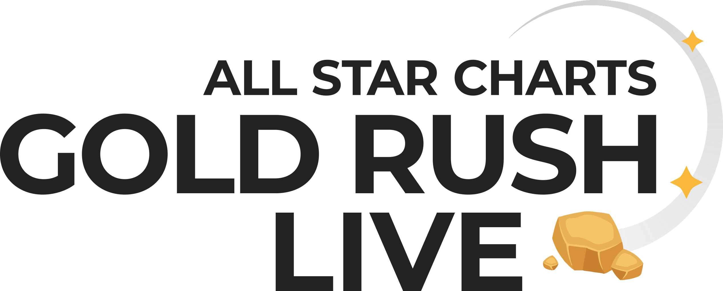 all star charts gold rush live logo
