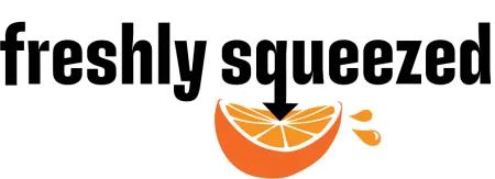 Freshly Squeezed logo, light mode