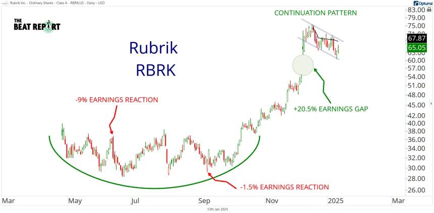 RBRK Chart (1.13.2025)