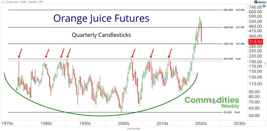 Long-Term OJ Chart (02.21.2025)