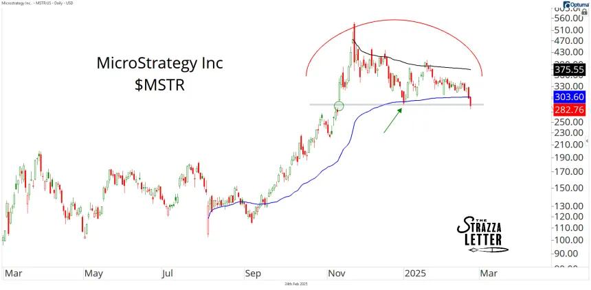 MSTR Chart (02.24.2025)