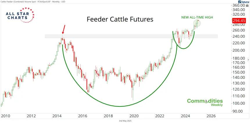 Feeder Cattle Futures (05.02.2025)