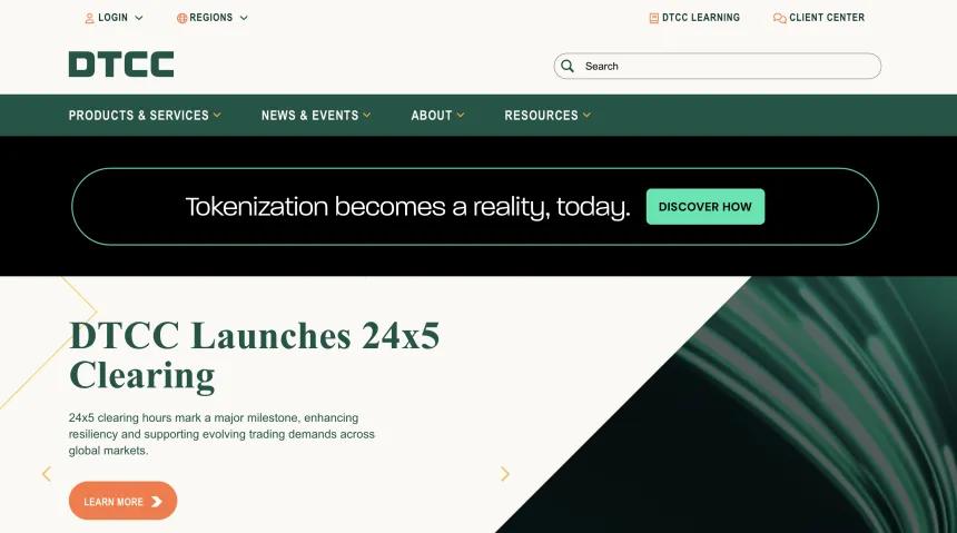 DTCC Tokenization
