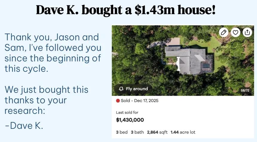 DaveK bought house