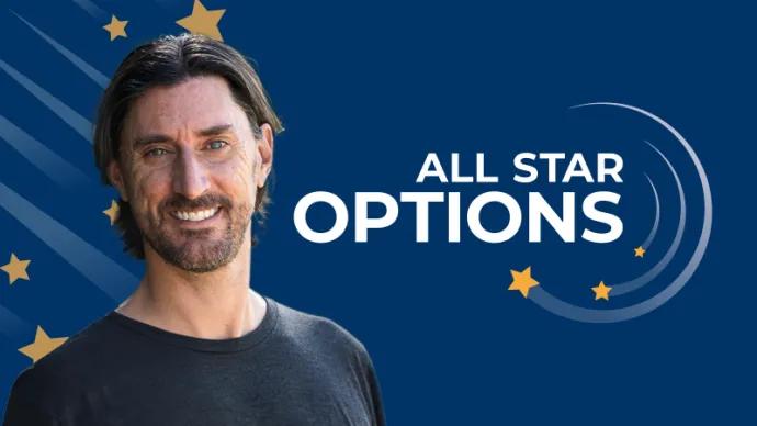 all star options logo with Sean McLaughlin