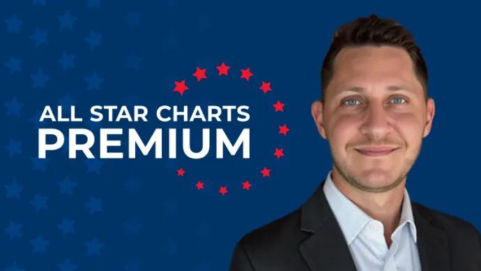 all star charts premium logo with steve strazza headshot
